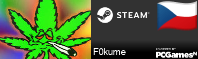 F0kume Steam Signature