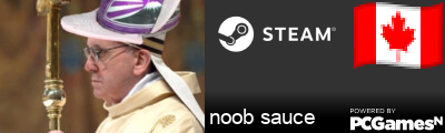 noob sauce Steam Signature