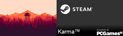 Karma™ Steam Signature