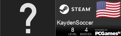 KaydenSoccer Steam Signature