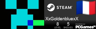 XxGoldenbluexX Steam Signature