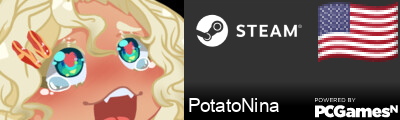 PotatoNina Steam Signature