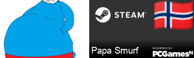 Papa Smurf Steam Signature