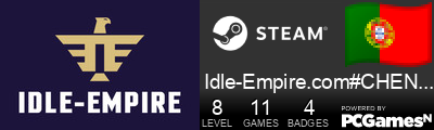 Idle-Empire.com#CHENTRIC NO GYM Steam Signature