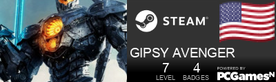 GIPSY AVENGER Steam Signature
