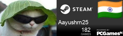 Aayushrn25 Steam Signature