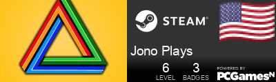 Jono Plays Steam Signature
