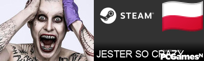 JESTER SO CRAZY Steam Signature