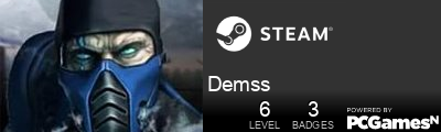 Demss Steam Signature