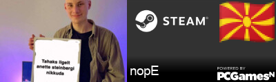 nopE Steam Signature