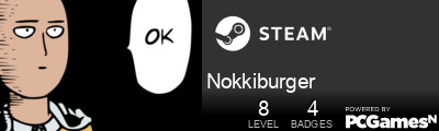 Nokkiburger Steam Signature