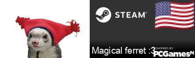 Magical ferret :3 Steam Signature