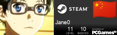 Jane0 Steam Signature