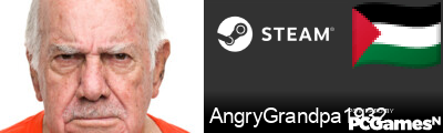 AngryGrandpa1932 Steam Signature