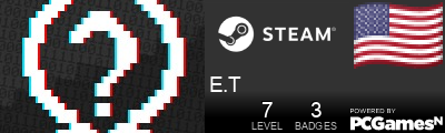 E.T Steam Signature