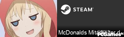 McDonalds Mitarbeiter des Monats Steam Signature
