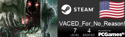 VACED_For_No_Reason! Steam Signature