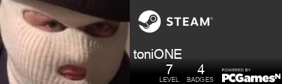toniONE Steam Signature
