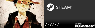777777 Steam Signature
