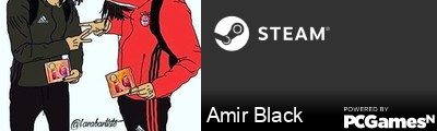 Amir Black Steam Signature