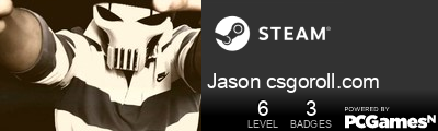 Jason csgoroll.com Steam Signature