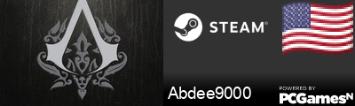 Abdee9000 Steam Signature