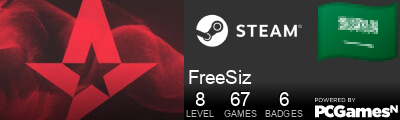 FreeSiz Steam Signature