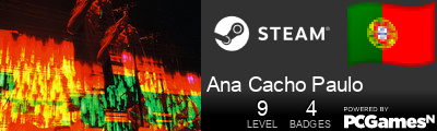 Ana Cacho Paulo Steam Signature