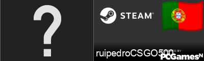 ruipedroCSGO500 Steam Signature