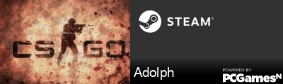 Adolph Steam Signature