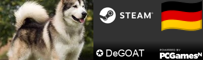 ✪ DeGOAT Steam Signature