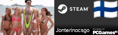 Jonterinocsgo Steam Signature