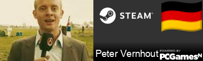 Peter Vernhout Steam Signature