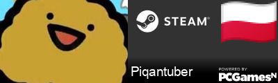 Piqantuber Steam Signature