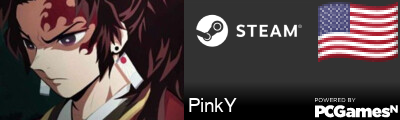 PinkY Steam Signature