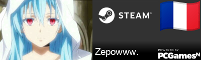 Zepowww. Steam Signature