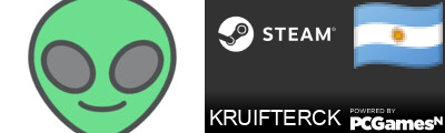 KRUIFTERCK Steam Signature