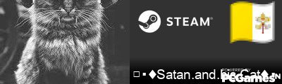 □▪♦Satan.and.his.Cat♦▪ Steam Signature