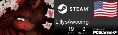 LillysAwooing Steam Signature