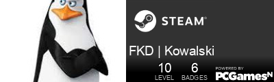 FKD | Kowalski Steam Signature
