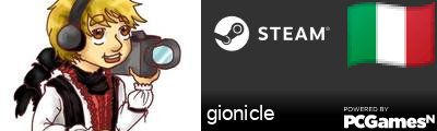 gionicle Steam Signature