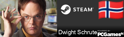 Dwight Schrute Steam Signature