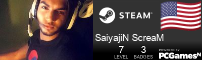SaiyajiN ScreaM Steam Signature