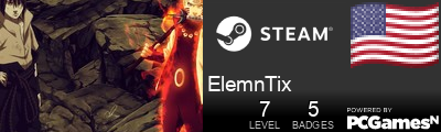 ElemnTix Steam Signature