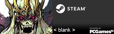 < blank > Steam Signature