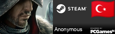 Anonymous Steam Signature