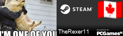 TheRexer11 Steam Signature