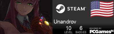 Unandrov Steam Signature