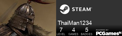 ThaiMan1234 Steam Signature