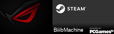BiiibMachine Steam Signature